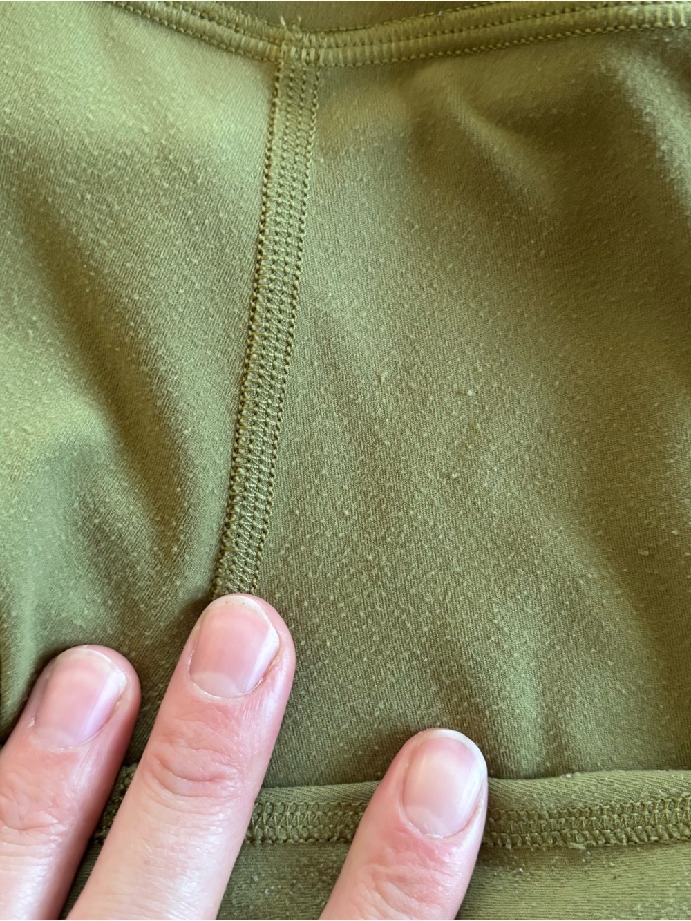lululemon athletica Olive Green High-Rise Leggings size 6 - Picture 5 of 11